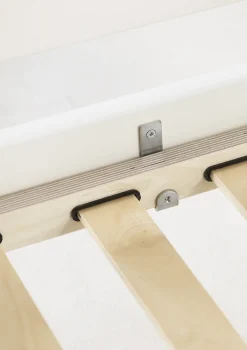 ECO Luxury' Hochbett mit Schreibtisch weiß 200 x 90 cm
