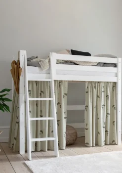 ECO Luxury' Mittelhochbett weiß 160 x 70 cm