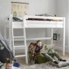 ECO Luxury' Mittelhochbett weiß 200 x 90 cm