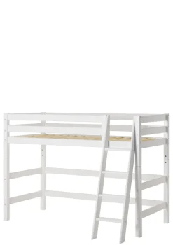 ECO Luxury' Mittelhochbett weiß 200 x 90 cm