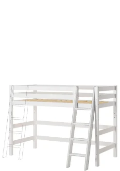 ECO Luxury' Mittelhochbett weiß 200 x 90 cm