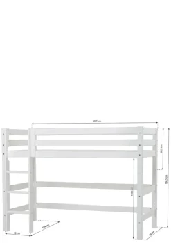 ECO Luxury' Modul für Mittelhochbett weiß