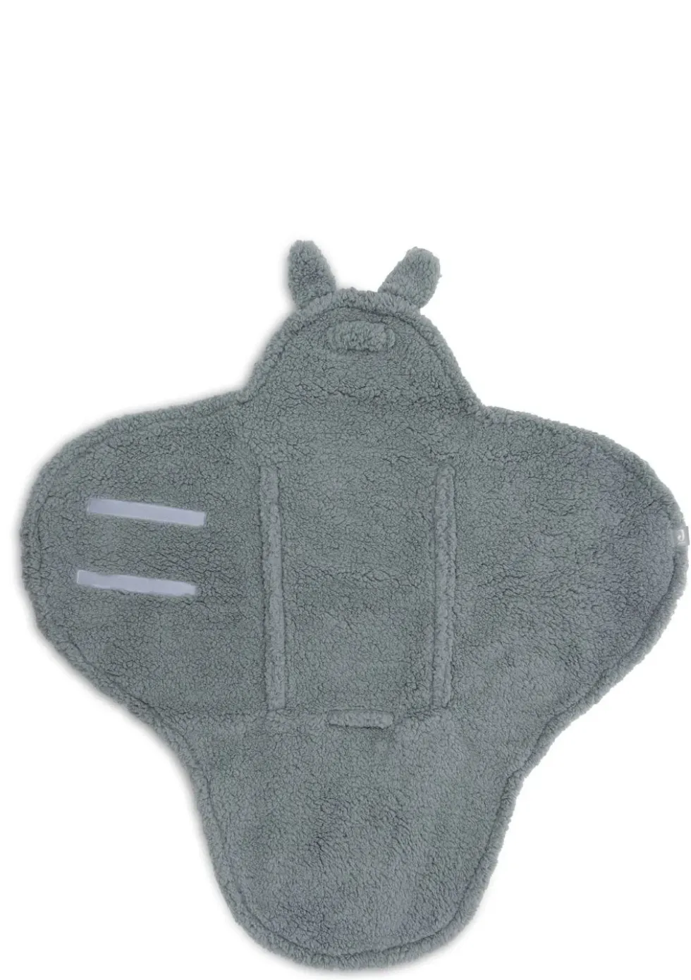 Einschlagdecke für Babyschale 'Bunny' Sea Green