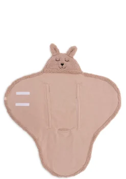 Einschlagdecke für Babyschale 'Bunny' Wild Rose