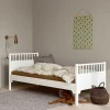 Einzelbett 'Seaside Classic' weiß 200 x 90 cm