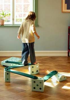 2er Set Balancierbalken Forest Green