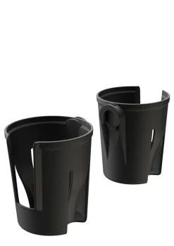 2er-Set Becherhalter schwarz