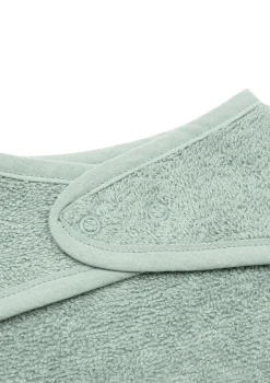 2er-Set Frottee Bandana Lätzchen Ash Green