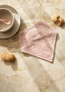 2er-Set Frottee Bandana Lätzchen Wild Rose