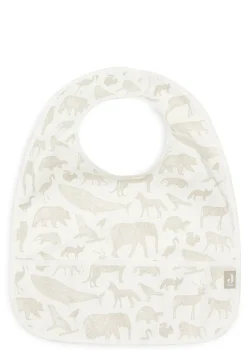 2er-Set Lätzchen 'Animals' Olive Green