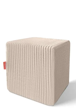4er-Set Spiel-Elemente 'Cubes' Cord Creme Beige