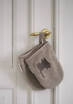 2er-Set Waschlappen 'Paw' Moon Cat