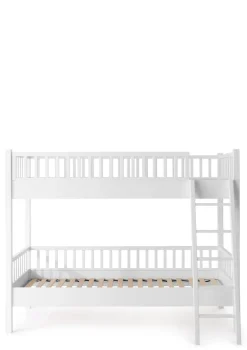 Etagenbett hoch weiß 200 x 90 cm