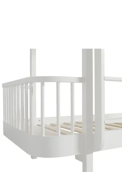 Etagenbett 'Wood Original' weiß 200 x 90 cm