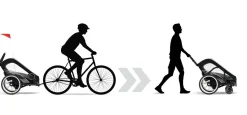 Fahrradanhänger 'ZENO Bike' Maliblue