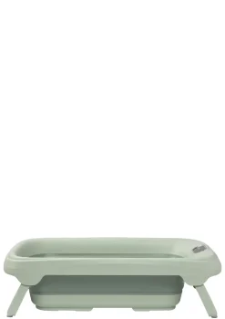 faltbare Badewanne 'Indigo Plus' inkl. Mesh-Einhang für Neugeborene Sage Green