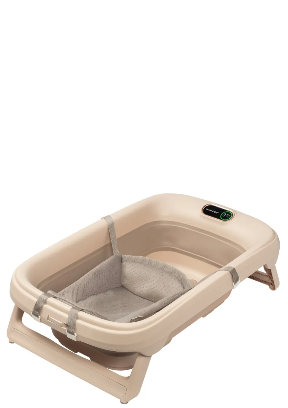 faltbare Badewanne 'Indigo Plus' inkl. Mesh-Einhang für Neugeborene Muted Terra