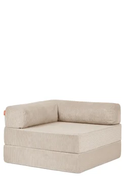 Family Sofa Cord Creme Beige