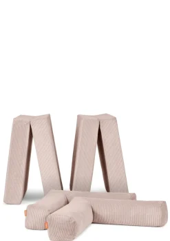 Family Sofa Cord Kirschblüte Rosa
