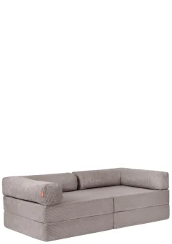 Family Sofa Cord Koala Grau