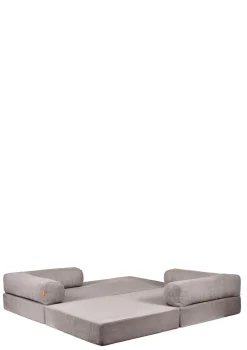 Family Sofa Cord Koala Grau