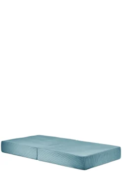 Family Sofa Cord Lagune Blau