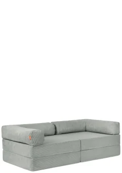 Family Sofa Cord Salbei Grün