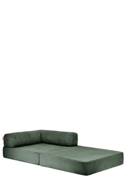 Family Sofa Cord Tannen Grün