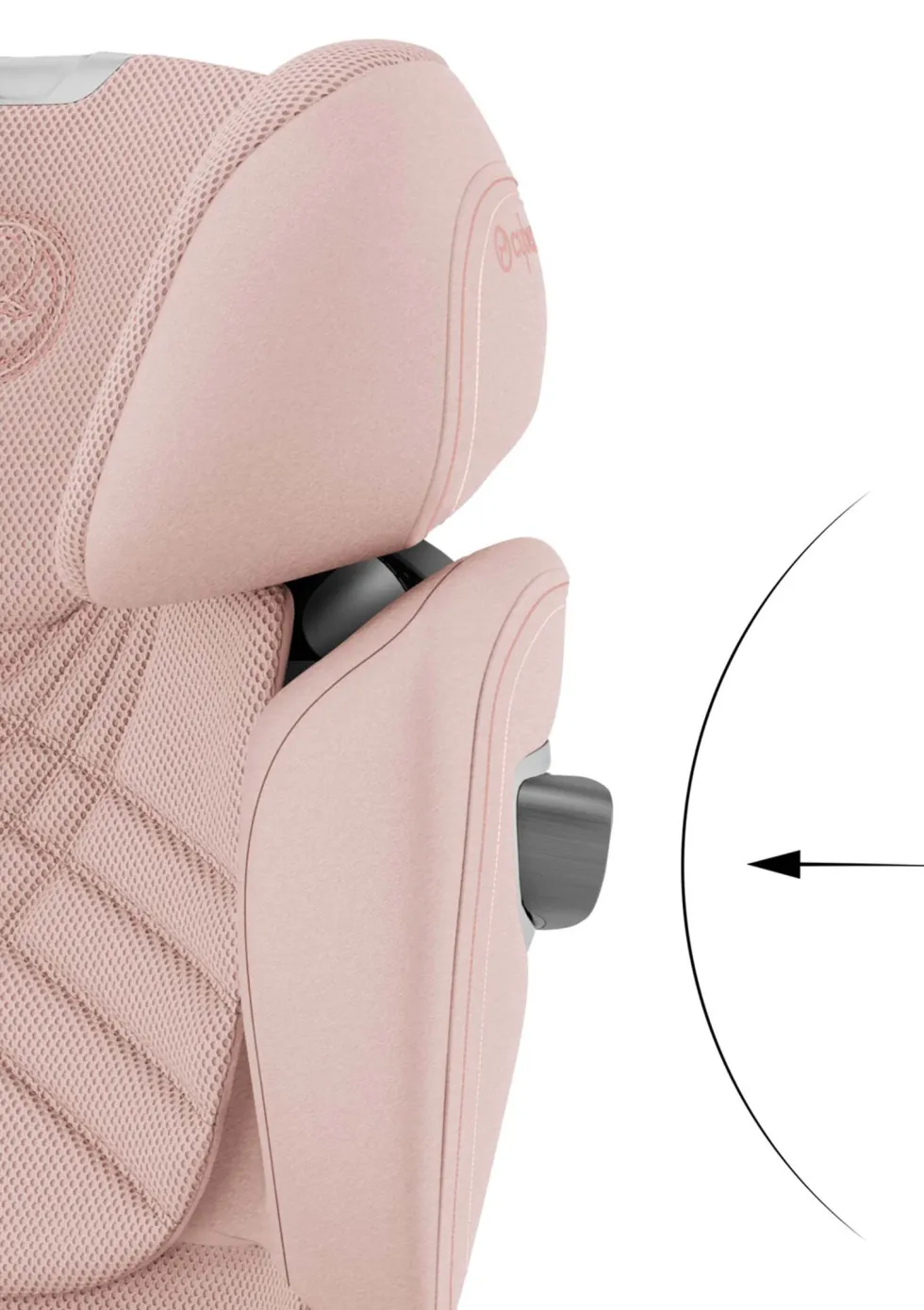 Folgesitz 'Solution T i-Fix PLUS' Peach Pink