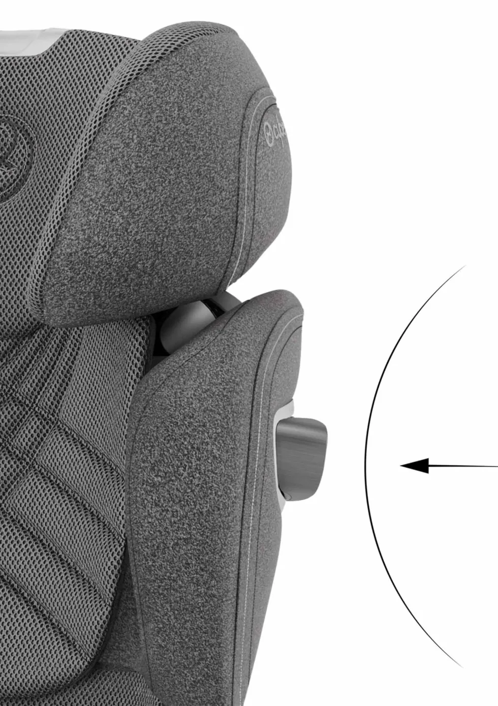 Folgesitz 'Solution T i-Fix PLUS' Mirage Grey