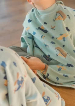 Frottee Ärmellätzchen 'Boo' Little Voyagers