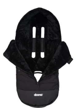 Fußsack schwarz