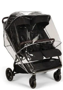 Geschwisterbuggy 'TRVL dubl' Caviar