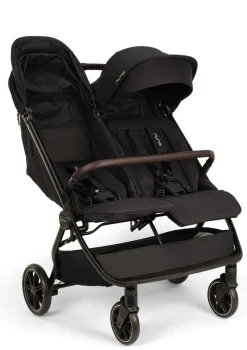 Geschwisterbuggy 'TRVL dubl' Caviar