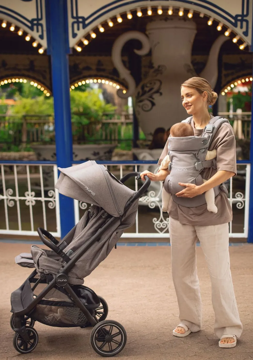 Geschwisterbuggy 'TRVL dubl' Thunder