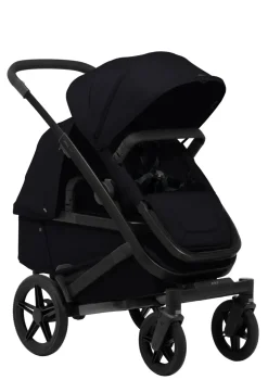 Geschwister-Kinderwagen-Set 'Geo5 Double' Space Black
