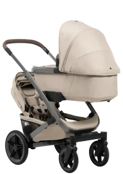 Geschwister-Kinderwagen-Set 'Geo5 Double' Sandy Taupe
