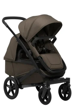 Geschwister-Kinderwagen-Set 'Geo5 Double' Hazel Brown
