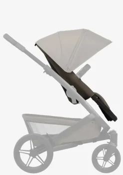 Geschwister-Sitz für Kinderwagen 'Geo3/5' Hazel Brown