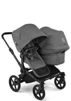 Geschwisterwagen-Set 'Donkey 6 Double' Moon Grey