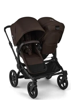 Geschwisterwagen-Set 'Donkey 6 Double' Cocoa Brown