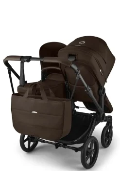 Geschwisterwagen-Set 'Donkey 6 Double' Cocoa Brown