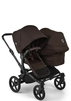 Geschwisterwagen-Set 'Donkey 6 Double' Cocoa Brown