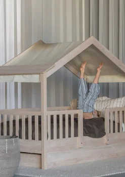 Hausbett 'Chalet' Natural Ash 200 x 90 cm