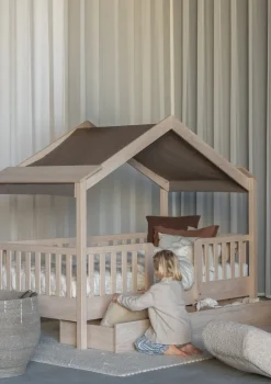Hausbett 'Chalet' Natural Ash 200 x 90 cm