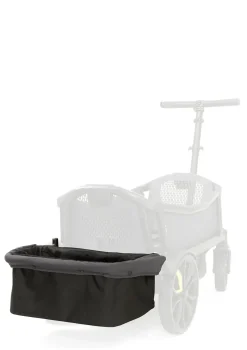 Hecktasche dunkelgrau / schwarz
