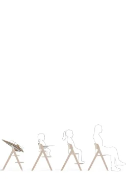 Hochstuhl 'Click & Fold' 4-in-1 Set All White