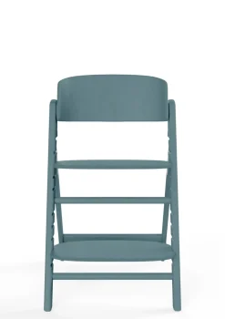Hochstuhl 'Click & Fold' Stone Blue
