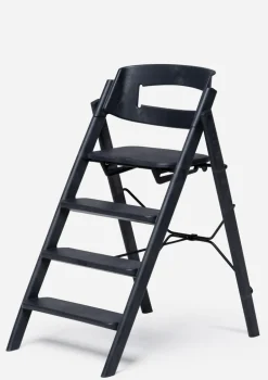 Hochstuhl 'Klapp' Recycelter Kunststoff Charcoal Black