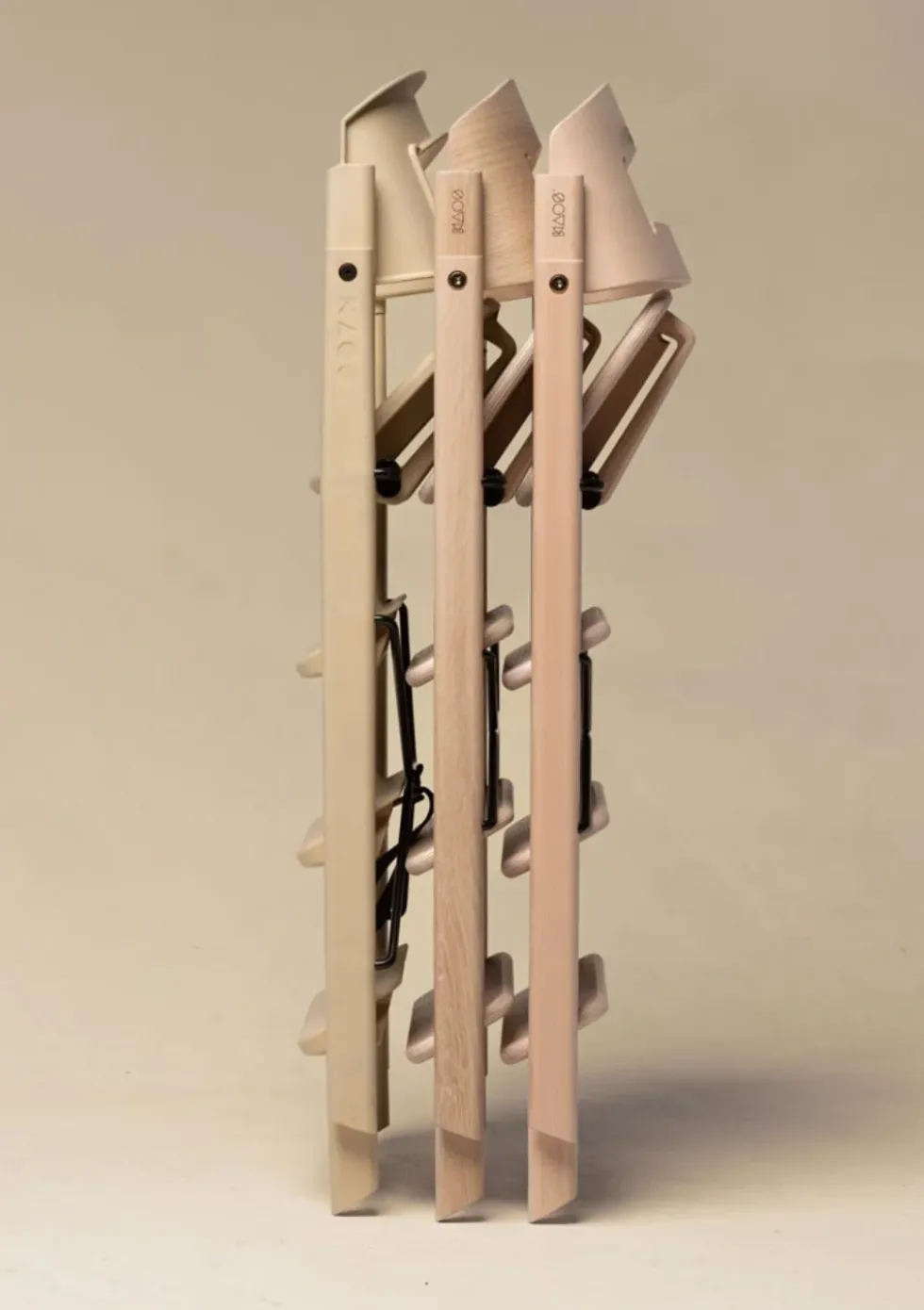 Hochstuhl 'Klapp' Recycelter Kunststoff Desert Sand